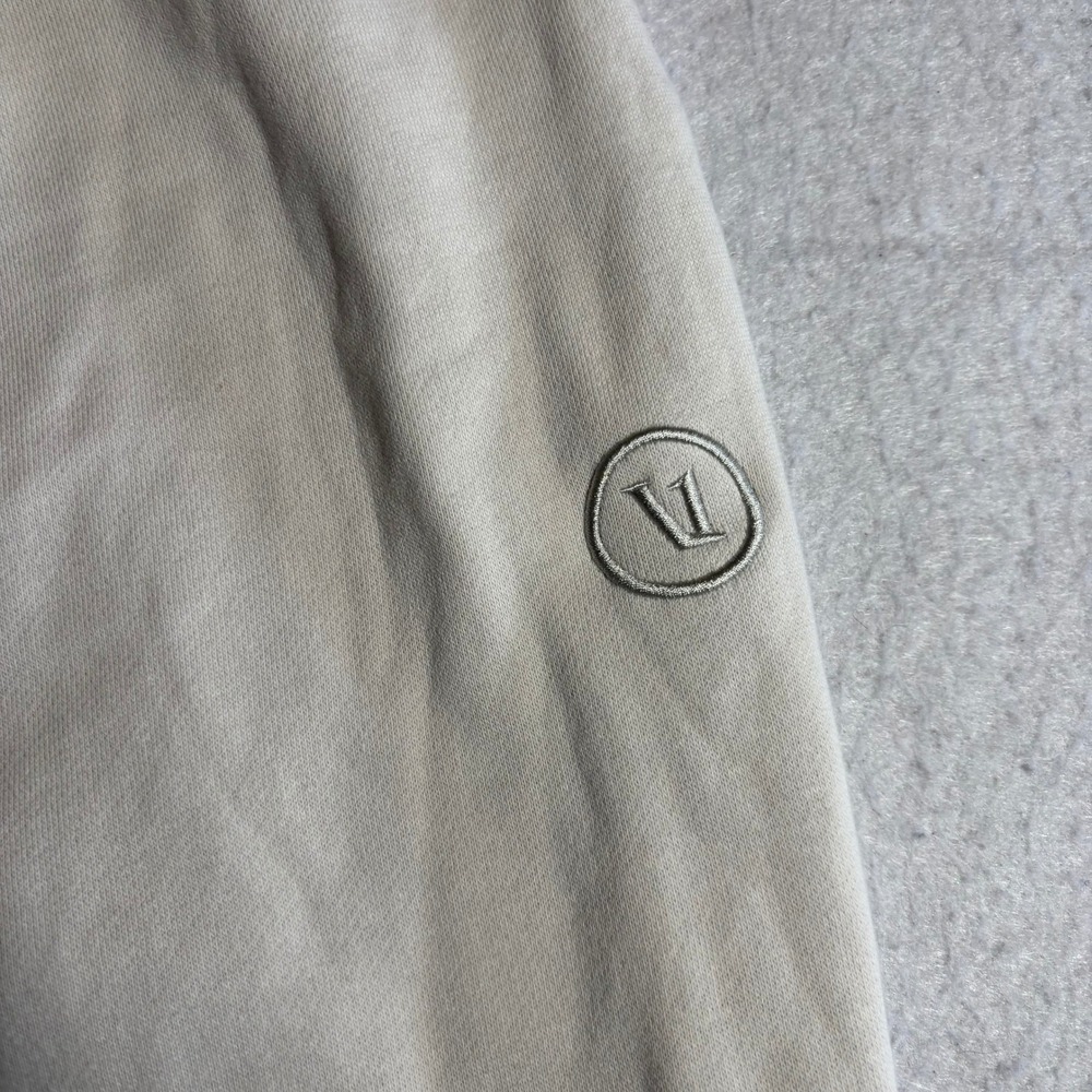 Vuori Lounge Sedona Straight Leg Sweatpants Cream Beige Casual Athleisure Size M - Picture 4 of 10